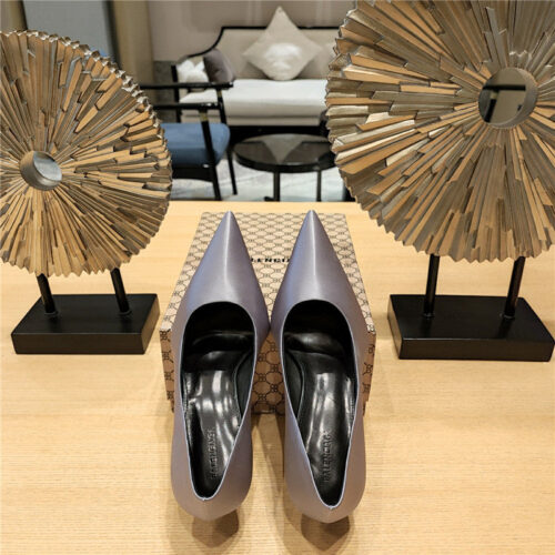 High Quality Luxury Balenciaga Prismatic Triangle Mules Pumps – Style 66979 product detail