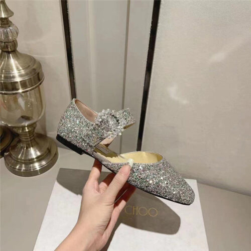 High Quality Luxury Jimmy Choo New Mary Jane Hollow Shoes – Style 01879 product detail