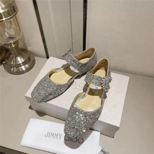High Quality Luxury Jimmy Choo New Mary Jane Hollow Shoes – Style 01879 alternate view