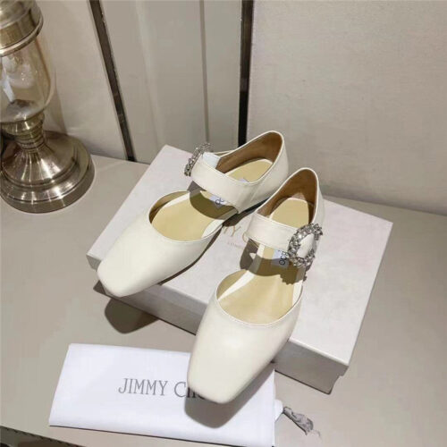 High Quality Luxury Jimmy Choo New Mary Jane Hollow Shoes product detail