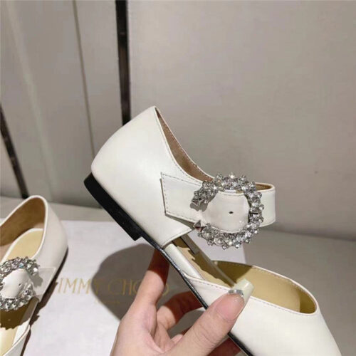 High Quality Luxury Jimmy Choo New Mary Jane Hollow Shoes product detail