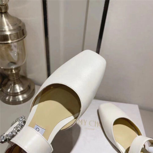 High Quality Luxury Jimmy Choo New Mary Jane Hollow Shoes product detail