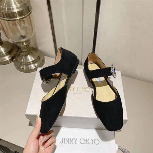 High Quality Luxury Jimmy Choo New Mary Jane Hollow Shoes – Style 83223 alternate view