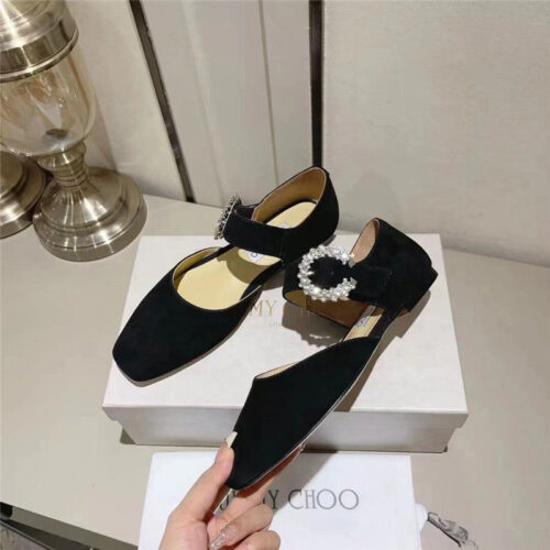 High Quality Luxury Jimmy Choo New Mary Jane Hollow Shoes – Style 83223 product detail