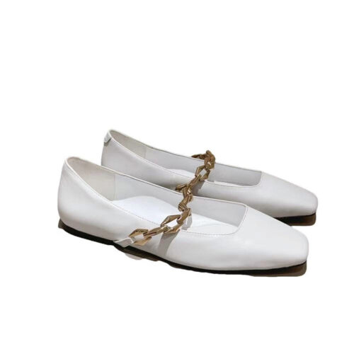 High Quality Luxury Jimmy Choo Bow Pearl Ballet Flats – Style 40439 product detail