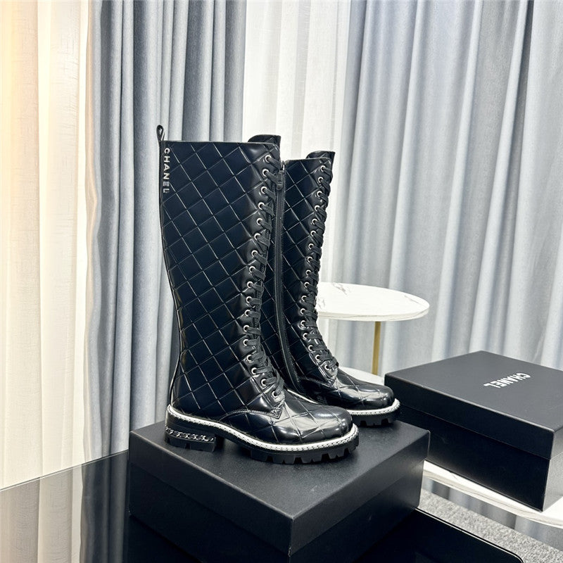 High Quality Luxury Chanel New Martin Boots – Style 86438 product detail