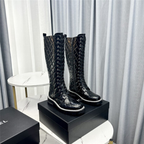 High Quality Luxury Chanel New Martin Boots – Style 86438