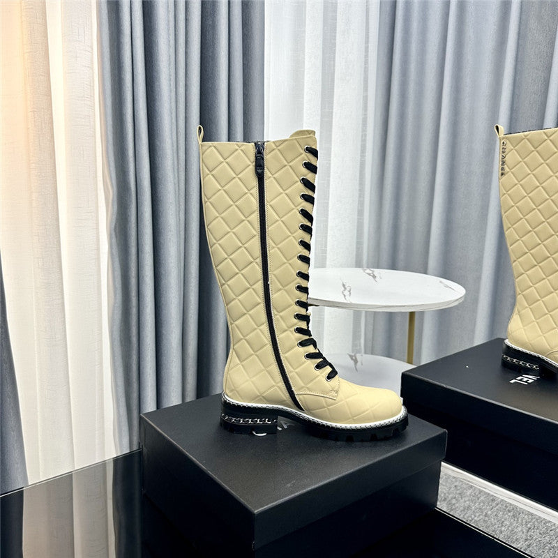 High Quality Luxury Chanel New Martin Boots – Style 48582 product detail