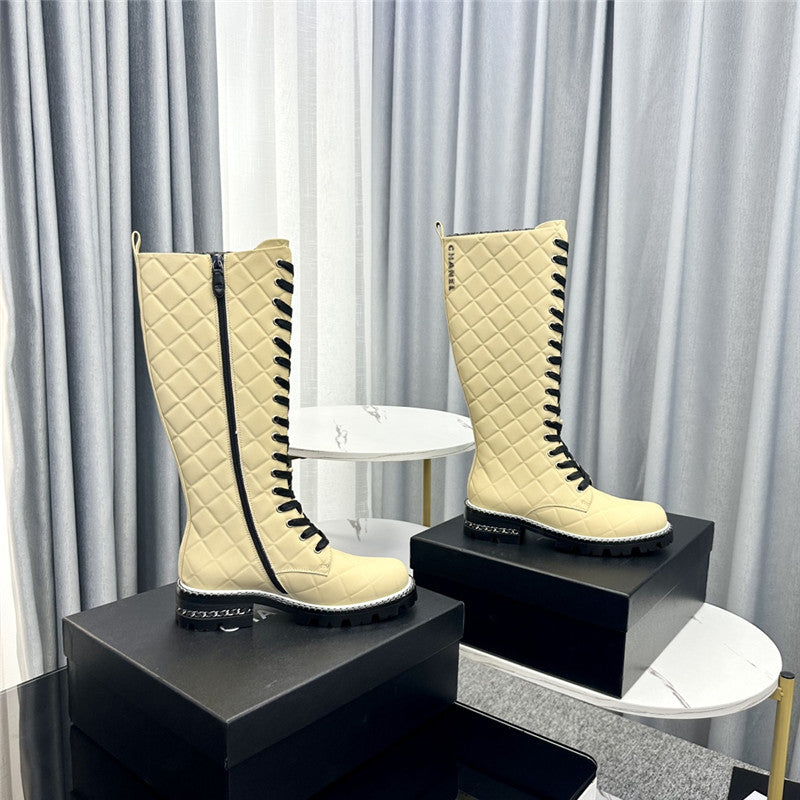 High Quality Luxury Chanel New Martin Boots – Style 48582 product detail