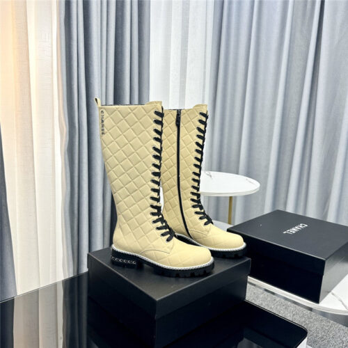 High Quality Luxury Chanel New Martin Boots – Style 48582 alternate view