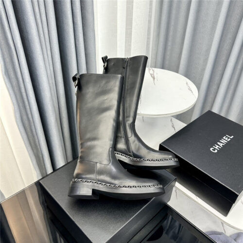High Quality Luxury Chanel New Martin Boots – Style 00550 product detail