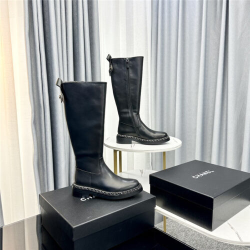 High Quality Luxury Chanel New Martin Boots – Style 00550 product detail