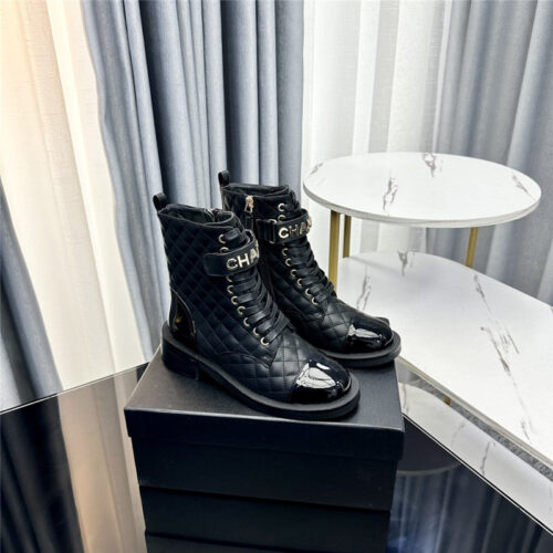 High Quality Luxury Chanel New Martin Boots – Style 28230