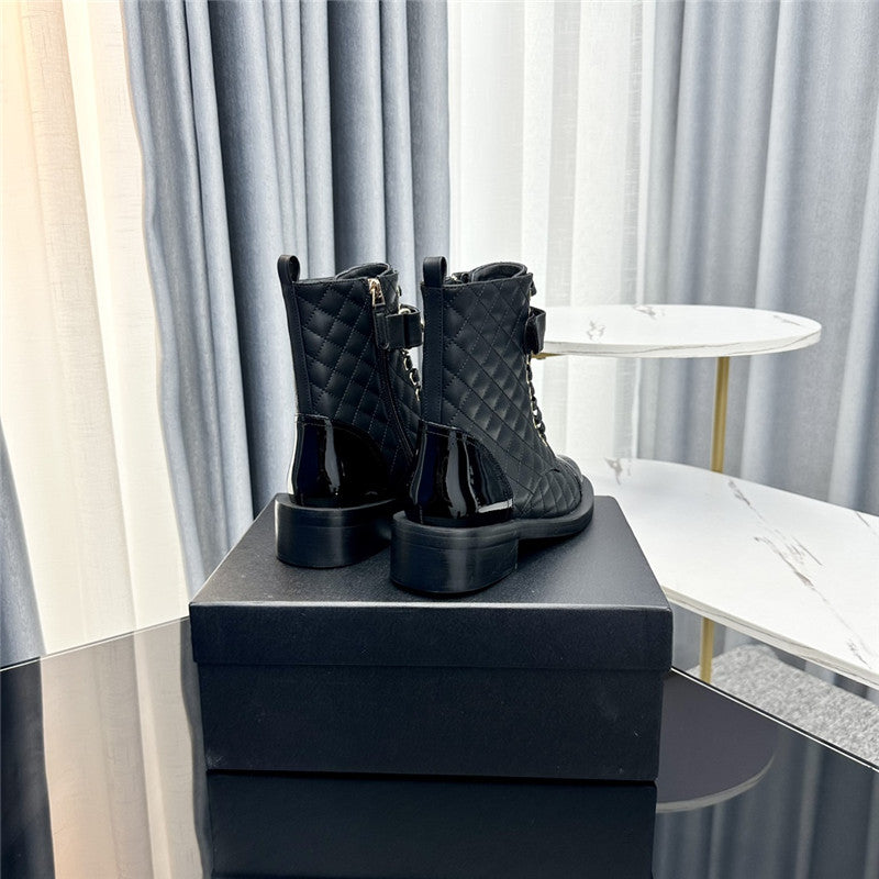 High Quality Luxury Chanel New Martin Boots – Style 28230 product detail