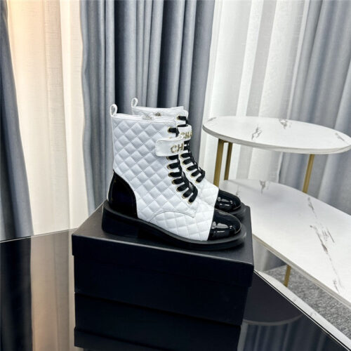 High Quality Luxury Chanel New Martin Boots – Style 24838 product detail