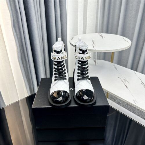 High Quality Luxury Chanel New Martin Boots – Style 24838 product detail