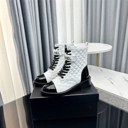 High Quality Luxury Chanel New Martin Boots – Style 24838 alternate view