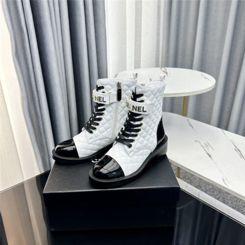 High Quality Luxury Chanel New Martin Boots – Style 24838 product detail