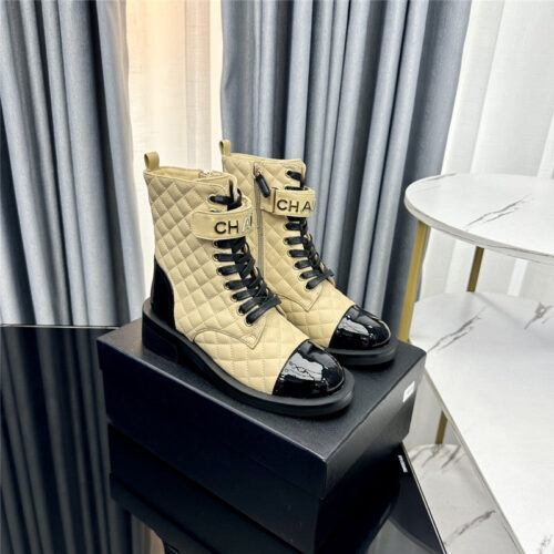 High Quality Luxury Chanel New Martin Boots – Style 88678