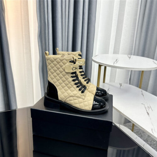 High Quality Luxury Chanel New Martin Boots – Style 88678 product detail