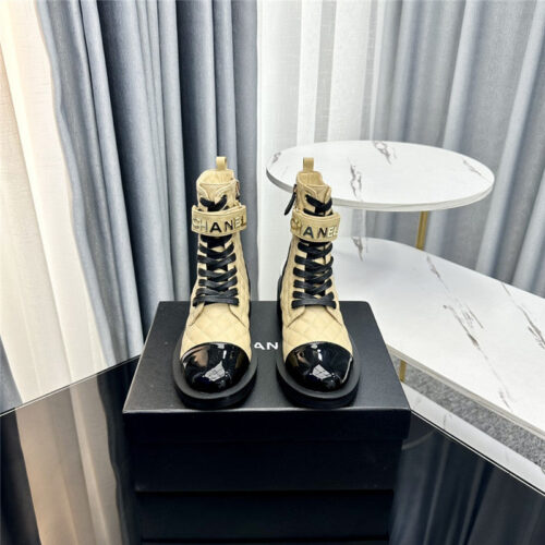 High Quality Luxury Chanel New Martin Boots – Style 88678 product detail