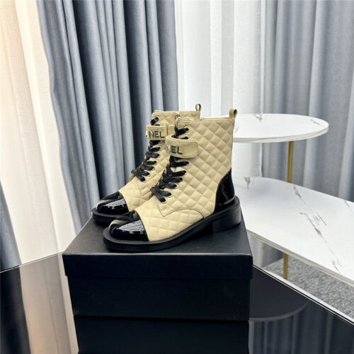 High Quality Luxury Chanel New Martin Boots – Style 88678 alternate view