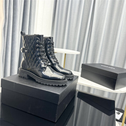 High Quality Luxury Chanel New Martin Boots – Style 85286 product detail
