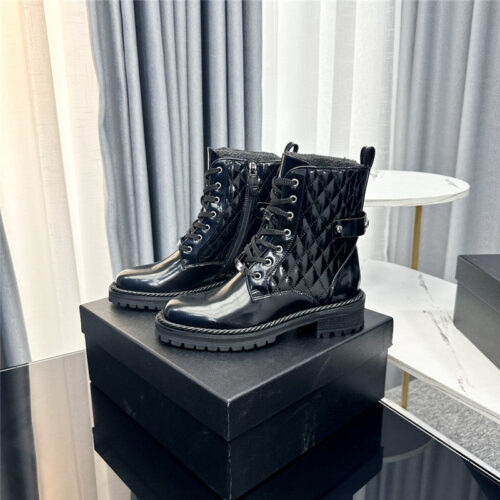 High Quality Luxury Chanel New Martin Boots – Style 85286 product detail