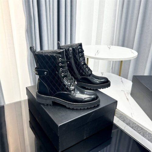 High Quality Luxury Chanel New Martin Boots – Style 85286 product detail