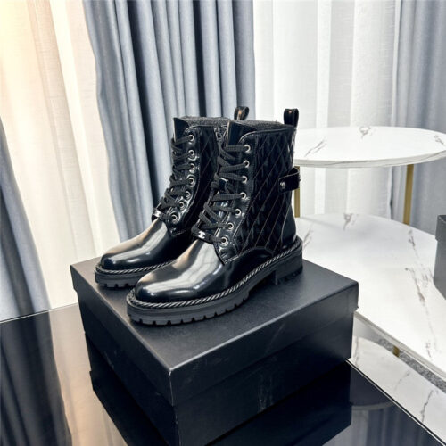 High Quality Luxury Chanel New Martin Boots – Style 85286 product detail