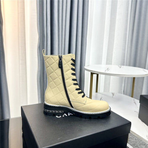 High Quality Luxury Chanel New Martin Boots – Style 80198 product detail