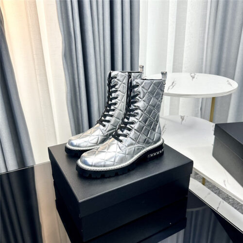 High Quality Luxury Chanel New Martin Boots – Style 01094 alternate view