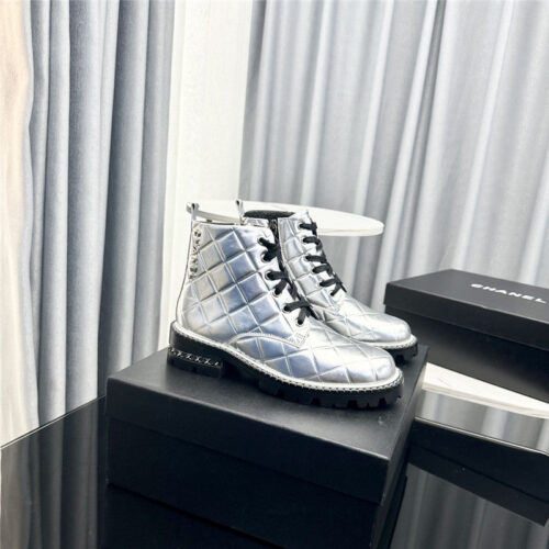 High Quality Luxury Chanel New Martin Boots – Style 96006 alternate view