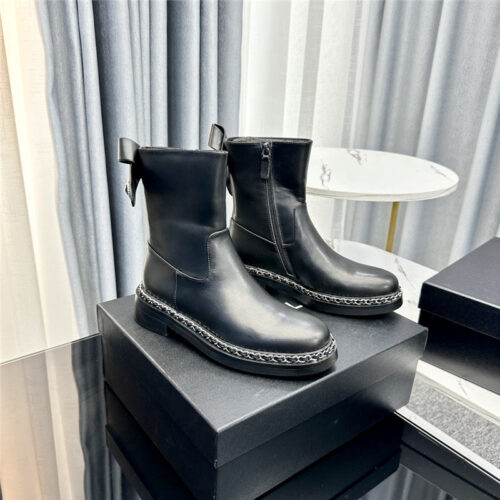 High Quality Luxury Chanel New Martin Boots – Style 90918
