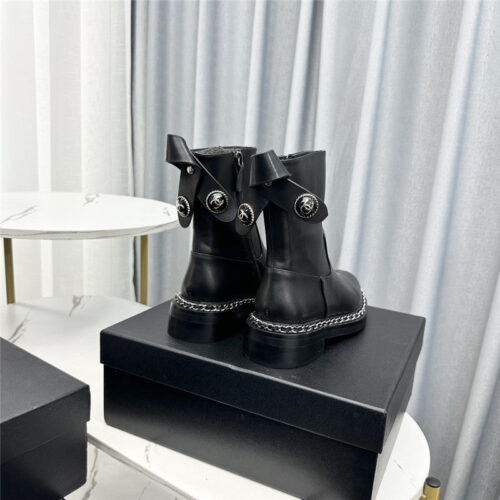 High Quality Luxury Chanel New Martin Boots – Style 90918 product detail