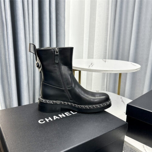 High Quality Luxury Chanel New Martin Boots – Style 90918 product detail