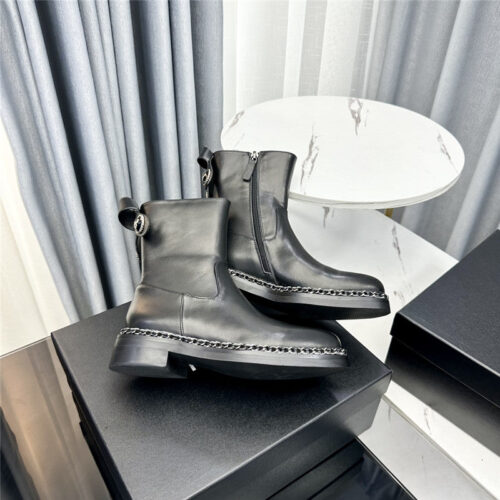 High Quality Luxury Chanel New Martin Boots – Style 90918 product detail