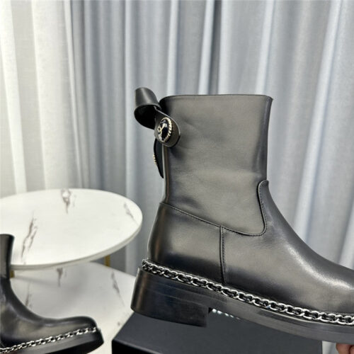 High Quality Luxury Chanel New Martin Boots – Style 90918 product detail