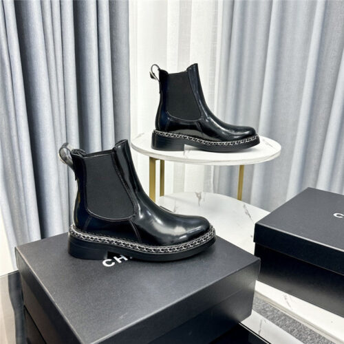 High Quality Luxury Chanel New Martin Boots – Style 85830 product detail