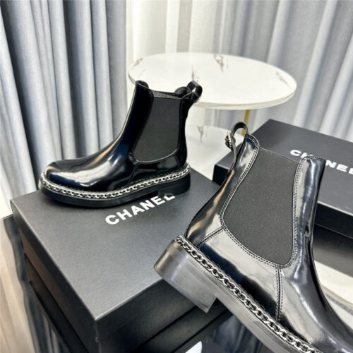 High Quality Luxury Chanel New Martin Boots – Style 85830 product detail