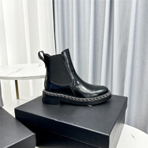 High Quality Luxury Chanel New Martin Boots – Style 85830 product detail