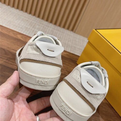 High Quality Luxury Fendi Color Block Lace Up Sneakers – Style 94227 product detail