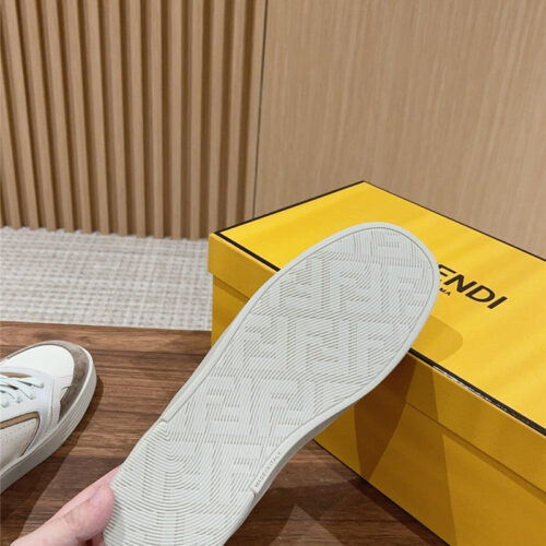 High Quality Luxury Fendi Color Block Lace Up Sneakers – Style 94227 product detail