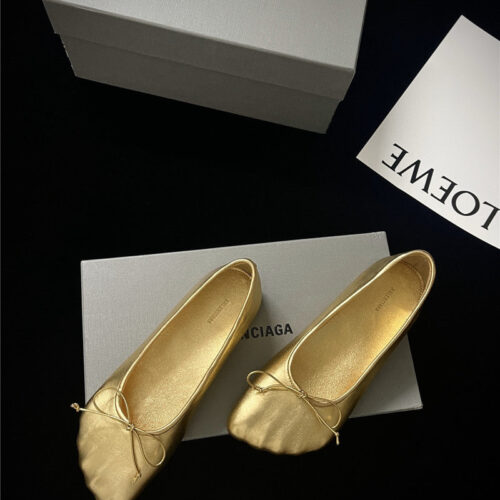 High Quality Luxury Balenciaga Fall/Winter Show Toe Ballerinas product detail