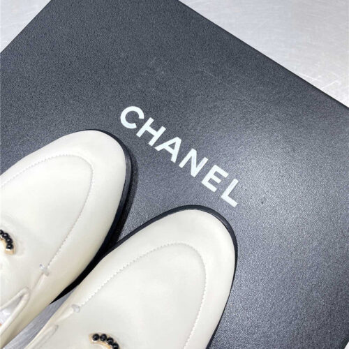 High Quality Luxury Chanel New Low Heel Loafers – Style 94918 product detail