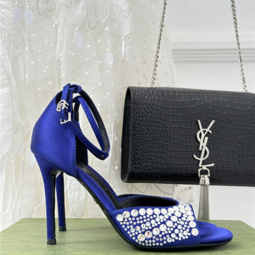 High Quality Luxury Gucci Rhinestone Slippers Sandals product detail