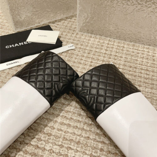 High Quality Luxury Chanel Retro Small Round Toe Stitching Design Boots product detail