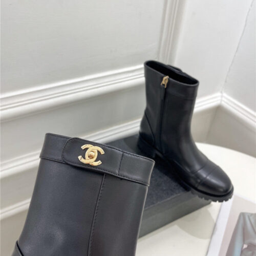 High Quality Luxury Chanel Catwalk British Style Ankle Boots product detail