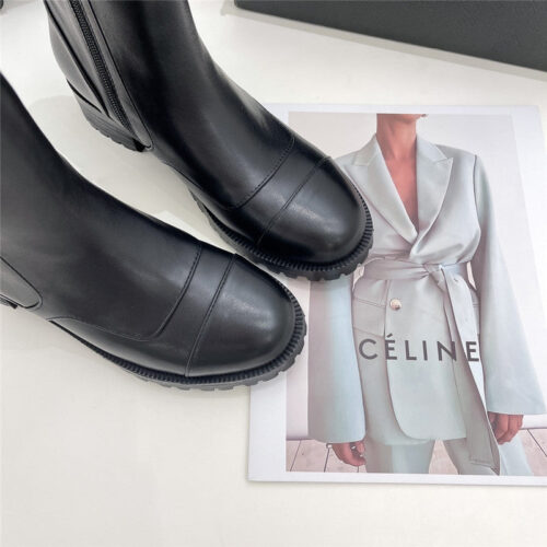 High Quality Luxury Chanel Catwalk British Style Ankle Boots product detail