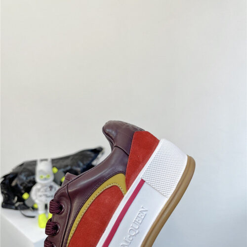High Quality Luxury Alexander McQueen Retro Sneakers Skate Shoes – Style 58659 product detail